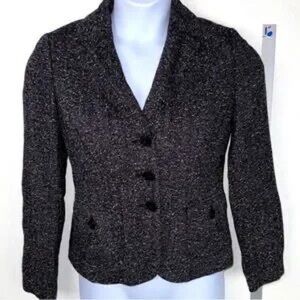 Women's Black Tweed Jacket